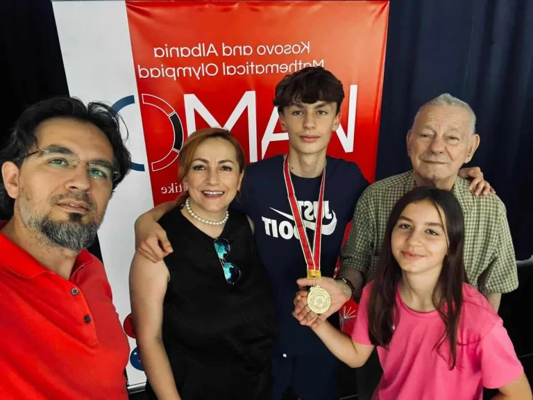 Dijar Ademi fiton vendin e parë në Olimpiadën Junior të Matematikës 2025 në Maqedoninë e Veriut