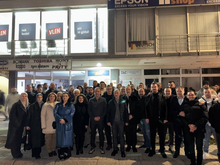 VLEN hapi shtabin zgjedhor në Gostivar, Bejta: Me përkrahjen e qevirisë do t’i tejkalojmë të gjitha problemet