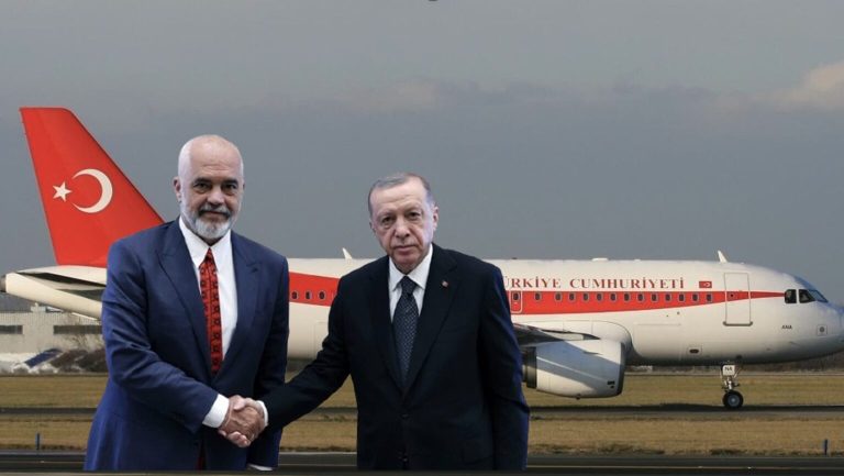 Erdogan i fal Edi Ramës një avion Airbus