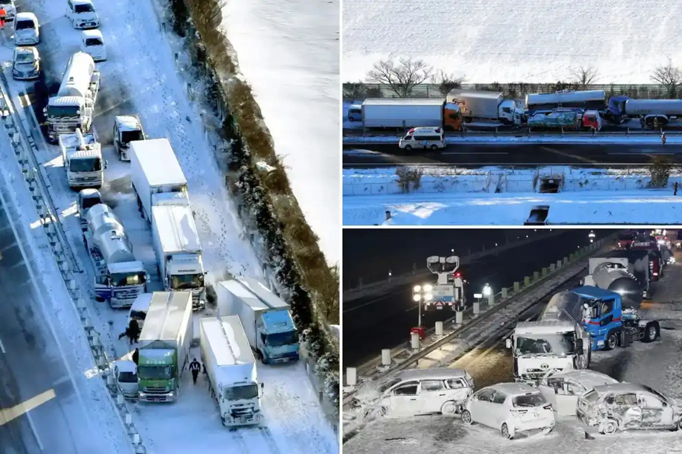 Reshjet e dendura të borës në Japoni: 16 viktima dhe mbi 120 të lënduar