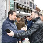 Valbon Limani takim me esnafin dhe banorët e Lagjes Xhamixhid