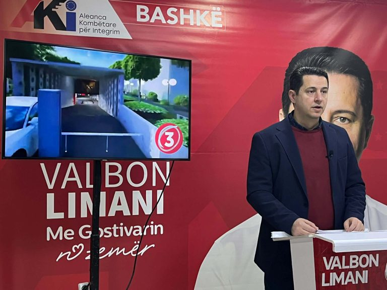 Valbon Limani prezanton 3 projekte 345 vendparkime dhe transformim të qendrës dhe parkut të qytetit
