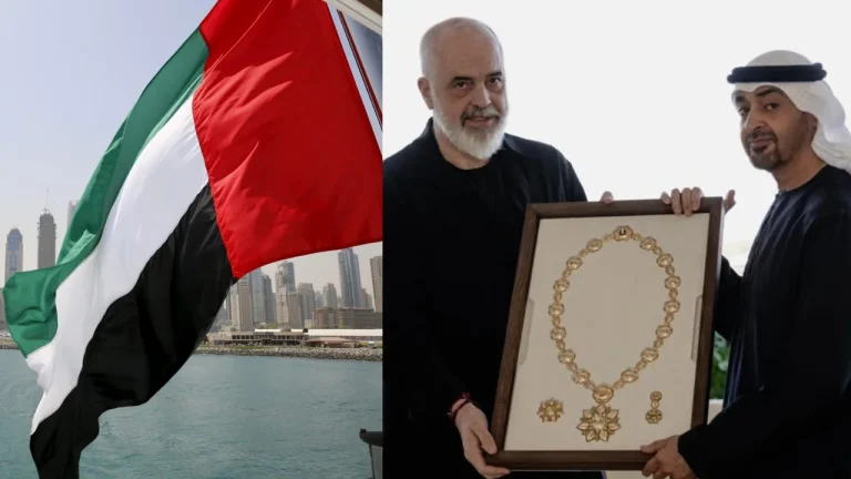 Edi Rama nderohet me medaljen më të lartë shtetërore të Emirateve të Bashkuara Arabe