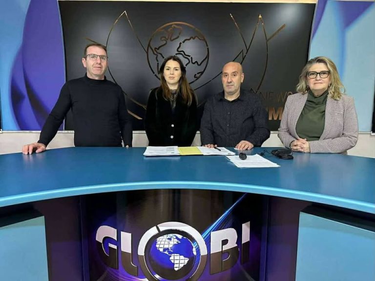 Instituti për Krime Lufte në Kosovë në vizitë në Televizionin Globi